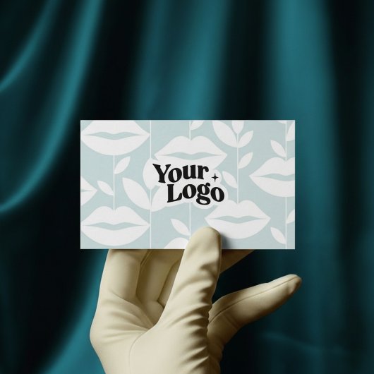 Carte de visite moderne – Code QR & logo