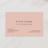 Carte De Visite Moderne Coloré Joyeux Vacances (Dos)