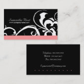 Carte de visite moderne - commande à façon (Devant / Derrière)