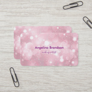 Carte De Visite Moderne Cool professionnel et Confetti blanc uniqu