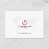 Carte de visite moderne créatif (Dos)