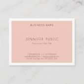 Carte De Visite Moderne Créatif Simple Design Modèle tendance (Devant)