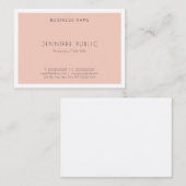 Carte De Visite Moderne Créatif Simple Design Modèle tendance (Devant / Derrière)