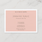 Carte De Visite Moderne Créatif Simple Design Modèle tendance (Devant)