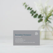Carte De Visite Moderne Créative Entreprise de Démarrage Simple (Debout devant)