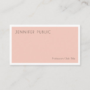Carte De Visite Moderne Creative Simple Design Modèle