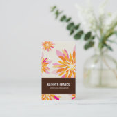 CARTE DE VISITE :: moderne dahlia 1P (Debout devant)