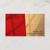 Carte de visite moderne de ~ (Dos)