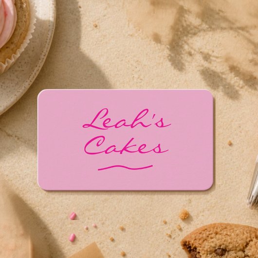 Carte de visite moderne de boulangerie avec code Q