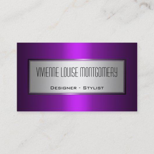 Carte de visite moderne de concepteur professionne (Devant)