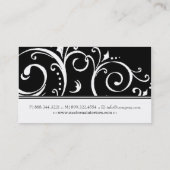 Carte de visite moderne de dessinateur (Dos)