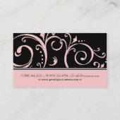 Carte de visite moderne de dessinateur (Dos)