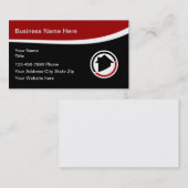 Carte de visite moderne de l'immobilier (Devant / Derrière)