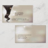 Carte de visite moderne de raboteuse de cheveux de (Devant / Derrière)