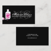 CARTE DE VISITE MODERNE DE TECHNICIEN DE CLOU (Devant / Derrière)