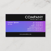 Carte De Visite Moderne - Dégradants doux (Devant)