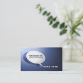 Carte de visite moderne d'impact (Debout devant)