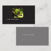 Carte de visite moderne d'oiseau (Devant / Derrière)