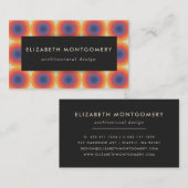 Carte De Visite Moderne du milieu du siècle (Devant / Derrière)