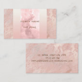 Carte De Visite Moderne Élégant Charmant (Devant / Derrière)