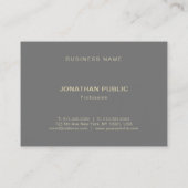 Carte De Visite Moderne Elégant Design Propre Professionnel tendan (Dos)