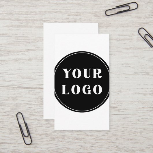 Carte De Visite Moderne, élégant, élégant et personnalisable (Devant/Arrière en situation)