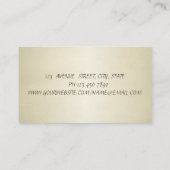 Carte De Visite Moderne Élégant Faux Lashes Professionnel (Dos)