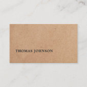 Carte De Visite Moderne Élégant Imprimé Texture Consultant (Devant)