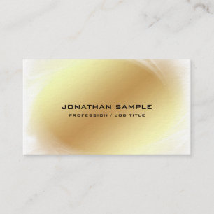 Carte De Visite Moderne Élégant Luxe Modèle Professionnel Personna