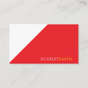 Carte De Visite Moderne élégant minimaliste simple