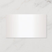 Carte De Visite Moderne Élégant Modèle Professionnel Faux Argent (Dos)