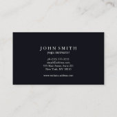 Carte De Visite Moderne Elégant or Chakra énergie spirituelle Yoga (Dos)