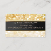 Carte De Visite Moderne, élégant, professionnel - bâton de maquill (Dos)