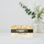 Carte De Visite Moderne, élégant, professionnel - bâton de maquill (Debout devant)