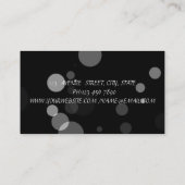 Carte De Visite Moderne, élégant, professionnel - bâton de maquill (Dos)