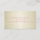 Carte De Visite Moderne Élégant Professionnel Lashes (Dos)