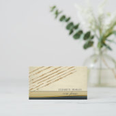 Carte De Visite Moderne Élégant Professionnel, Parties scintillant (Debout devant)