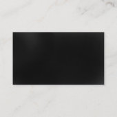 Carte De Visite Moderne élégant Unique Coiffeur Arrière - plan gri (Dos)