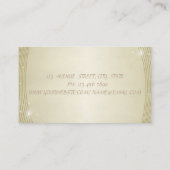 Carte De Visite Moderne Élégante Glitterie Glamour, Lèvres (Dos)