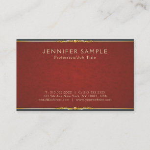 Carte De Visite Moderne et créatif élégant Premium Pearl Finish Lu