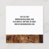 carte de visite moderne et design (Dos)