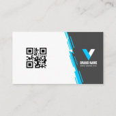 Carte De Visite Moderne et dynamique (Dos)