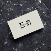 Carte de visite moderne et élégant