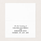 Carte De Visite Moderne et élégant, n'importe quelle couleur, modi (Intérieur déplié)