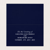 Carte De Visite Moderne et élégant, n'importe quelle couleur, modi (Intérieur déplié)