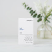 Carte De Visite Moderne et insolite (Debout devant)