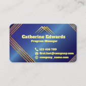 Carte de visite moderne et personnalisable (Devant)