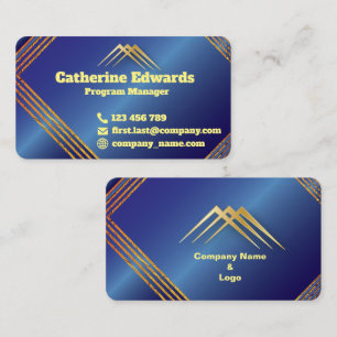 Carte de visite moderne et personnalisable