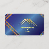 Carte de visite moderne et personnalisable (Dos)