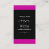 Carte De Visite Moderne et professionnel (Dos)